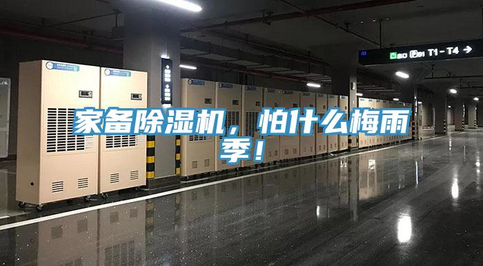 家備除濕機，怕什么梅雨季！