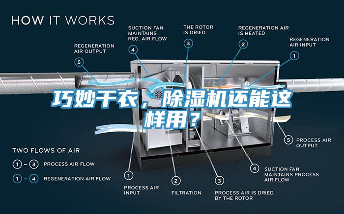 巧妙干衣，除濕機(jī)還能這樣用？