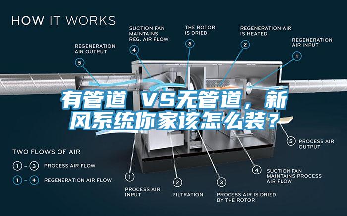 有管道 VS無管道，新風(fēng)系統(tǒng)你家該怎么裝？