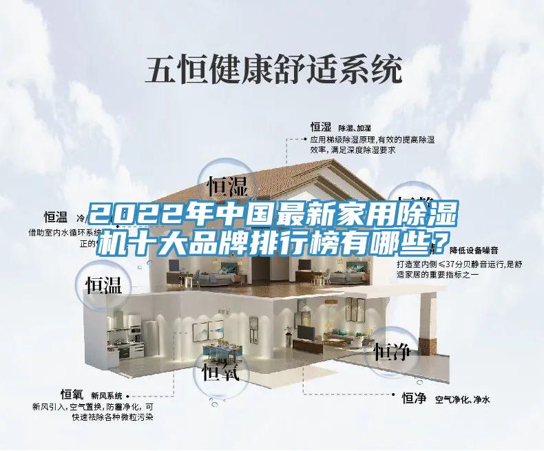 2022年中國最新家用除濕機十大品牌排行榜有哪些？