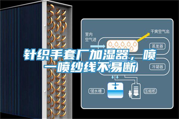 針織手套廠加濕器，噴一噴紗線不易斷