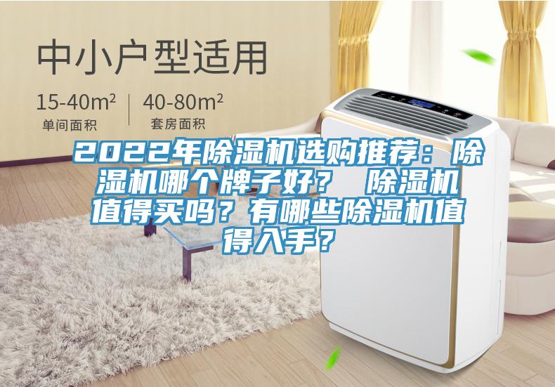 2022年除濕機(jī)選購(gòu)?fù)扑]：除濕機(jī)哪個(gè)牌子好？ 除濕機(jī)值得買嗎？有哪些除濕機(jī)值得入手？