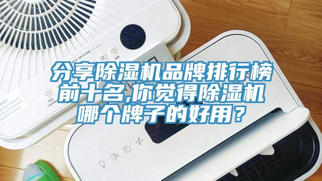 分享除濕機品牌排行榜前十名,你覺得除濕機哪個牌子的好用？