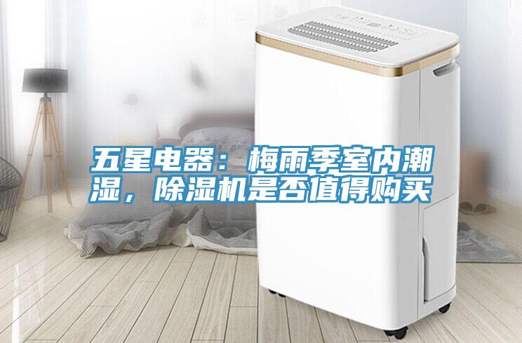 五星電器：梅雨季室內潮濕，除濕機是否值得購買