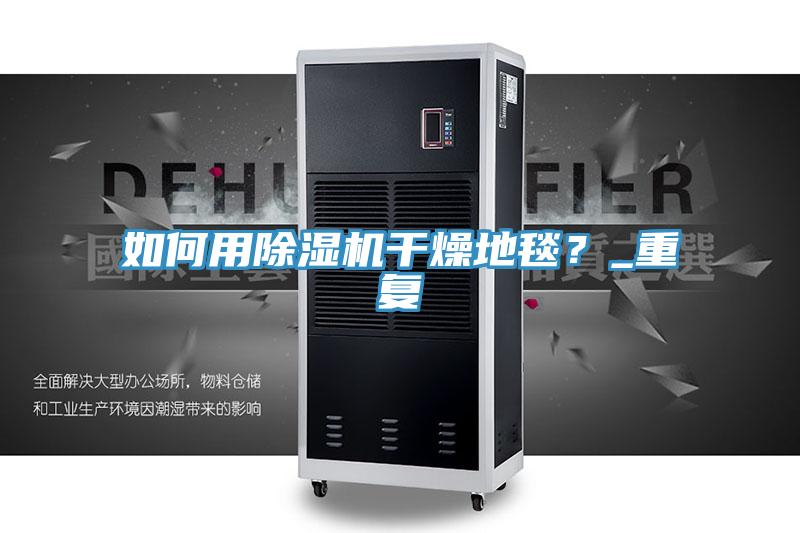 如何用除濕機干燥地毯？_重復(fù)