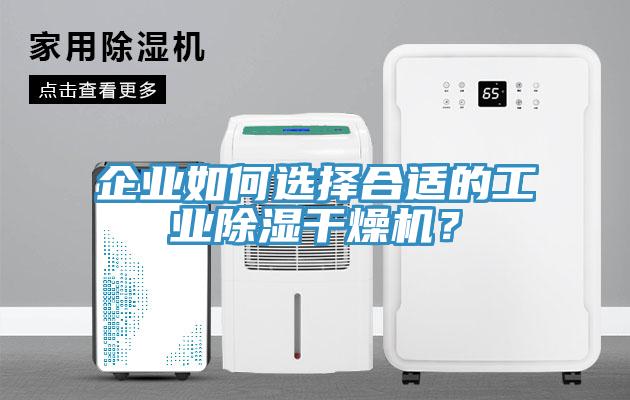 企業(yè)如何選擇合適的工業(yè)除濕干燥機(jī)？