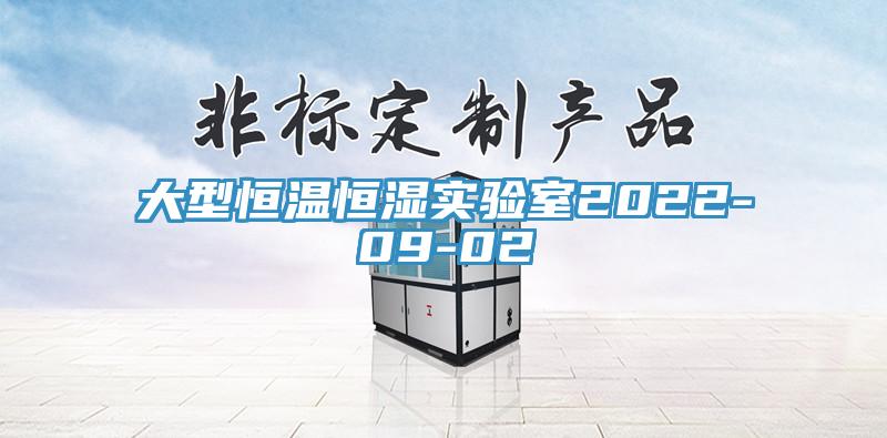 大型恒溫恒濕實(shí)驗(yàn)室2022-09-02