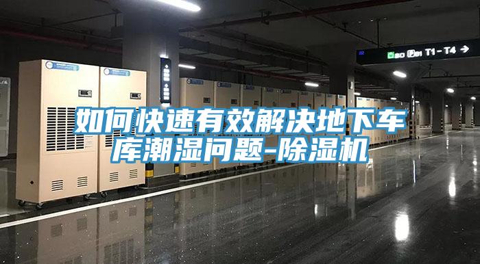 如何快速有效解決地下車庫潮濕問題-除濕機(jī)