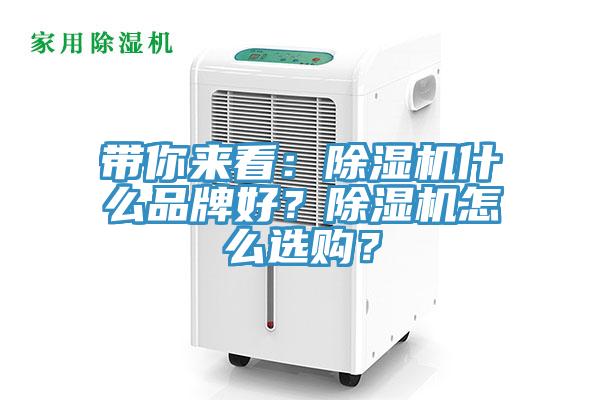 帶你來看：除濕機什么品牌好？除濕機怎么選購？