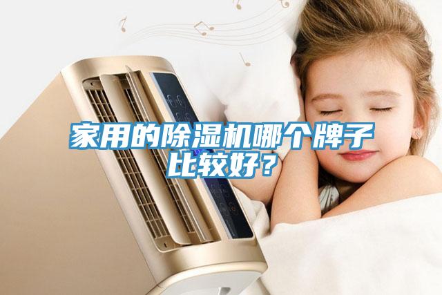 家用的除濕機哪個牌子比較好？