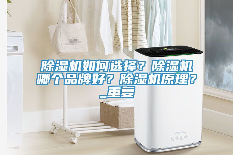 除濕機如何選擇？除濕機哪個品牌好？除濕機原理？_重復(fù)